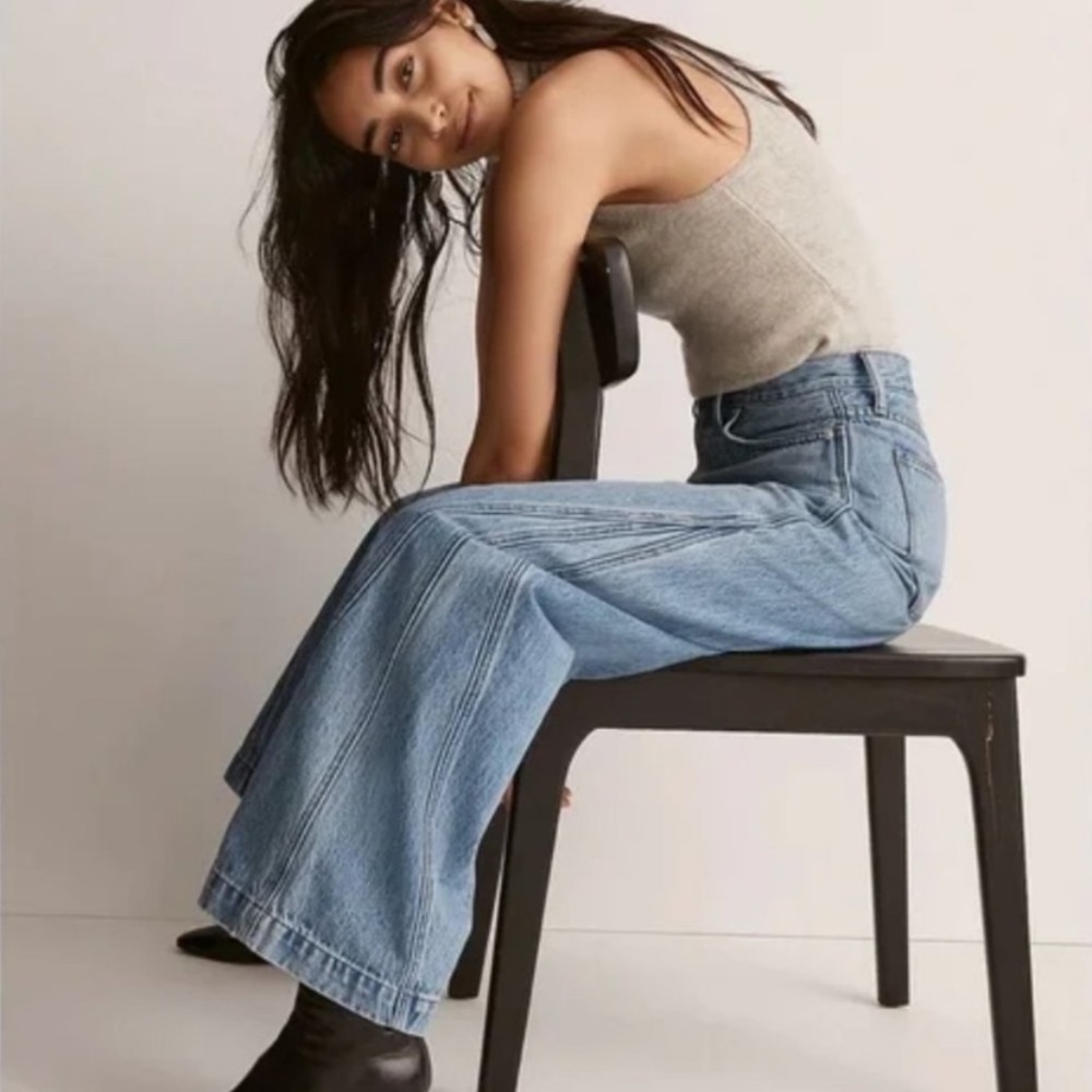Madewell Superwide Jeans Inset Edition